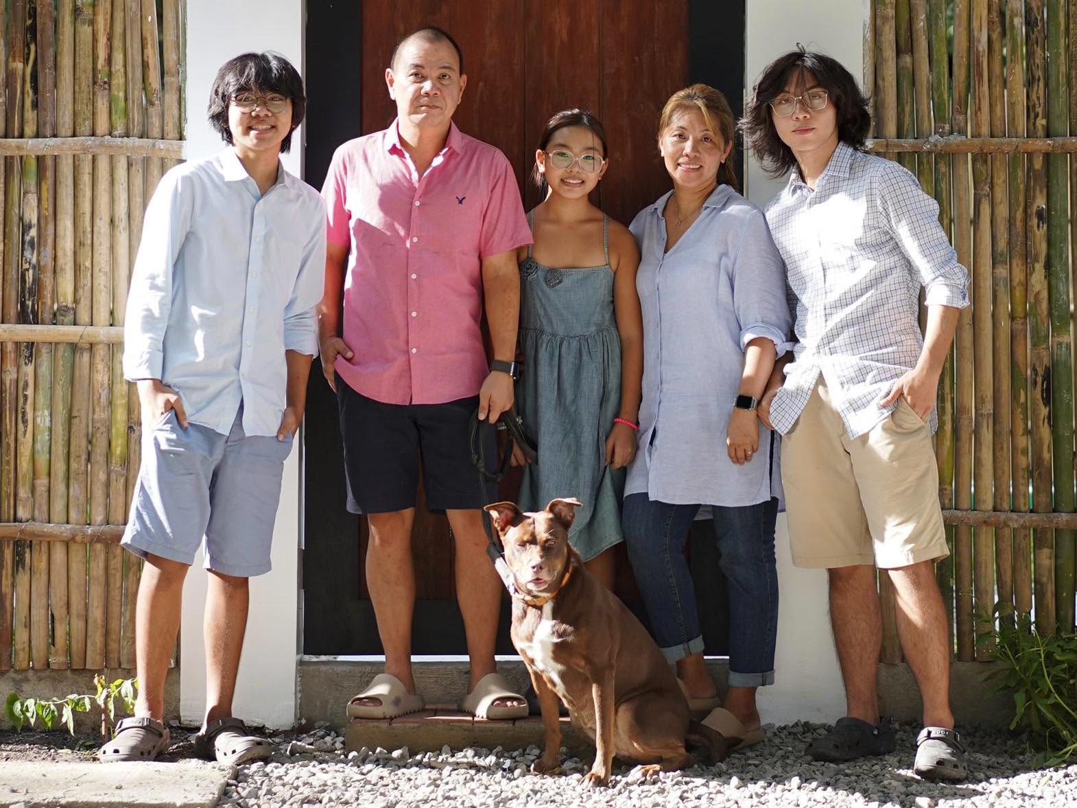 Family at Redwood Farm Villa