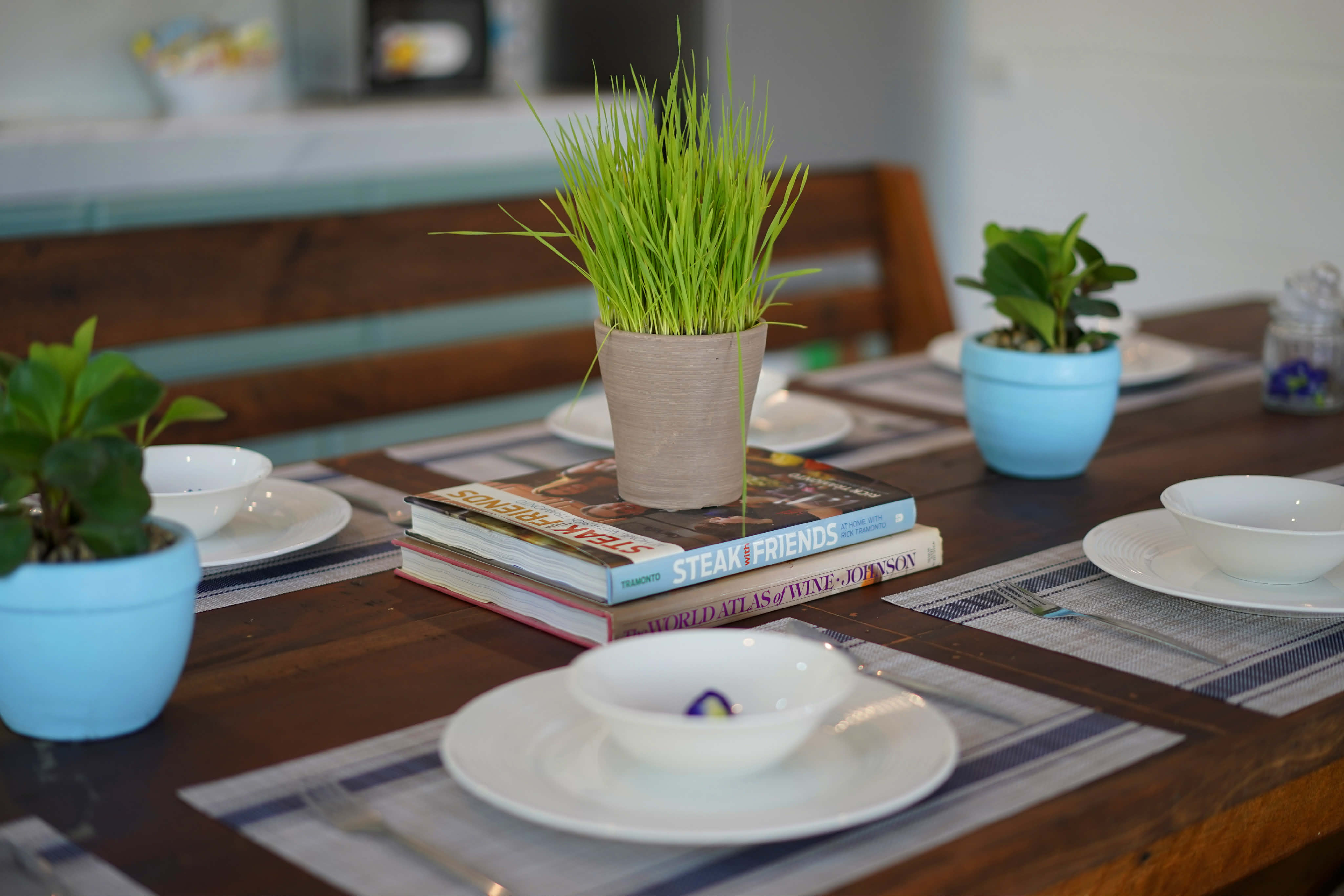Dining Table and Kitchen